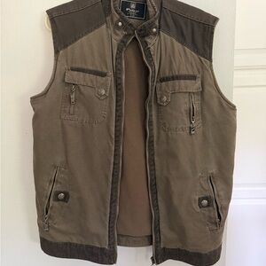Men's Brown Vest